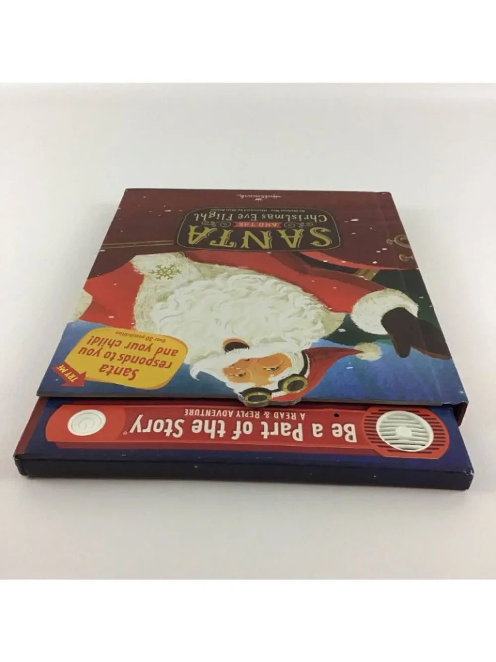 Hallmark Santa And The Christmas Eve Flight Book A Read & Replay Adventure 2013